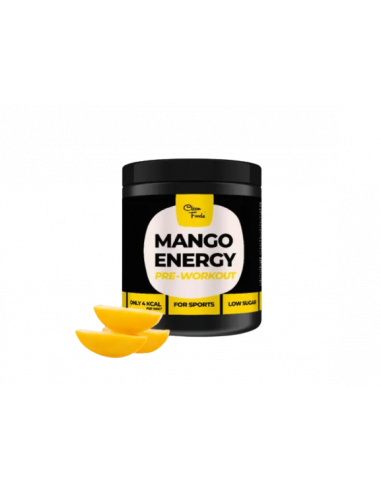 1 CLEANFOODS - PRE WORKOUT - ENERGY - MANGO
