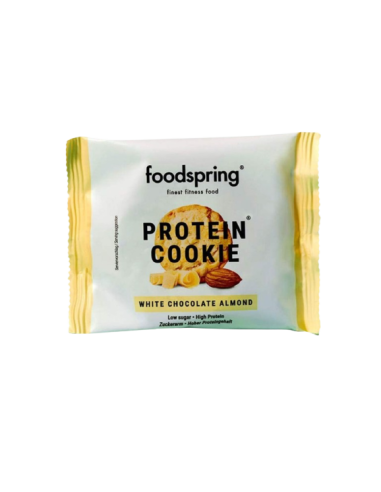 1 FOODSPRING - PROTEIN COOKIE - WHITE CHOCOLATE ALMOND