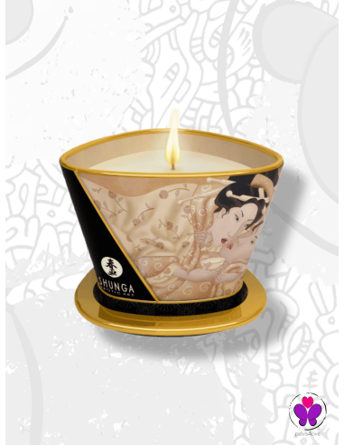 1 Shunga Candles - Candela Massaggio Desiderio Vaniglia