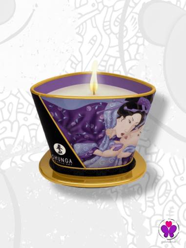 1 Shunga Candles - Candela Massaggio Libido Frutta Esotica