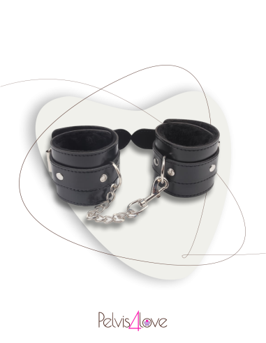 Obey Me – Manette bondage regolabili ecopelle