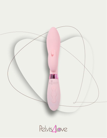 Malena – Vibratore rabbit doppio motore silicone