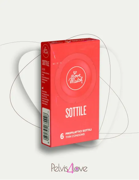 Preservativi Sottile Love Match – ultrasottile, comfort naturale