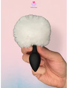 Plug Anale Fluffy White | Delicato, rassicurante, per iniziare