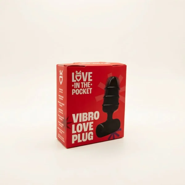 Love Plug Vibrante Anale | Silicone morbido