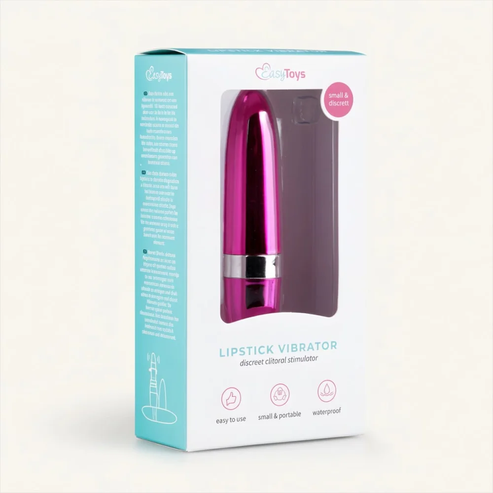 Lipstick Mini Vibratore Clitorideo | Rosa